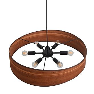 Светильник 60 см, Lumion 8421/6A, черный-коричневый