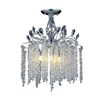 Люстра 40*40*56 см, 6*E14 Gerhort G31342/6CR+CL, Хром