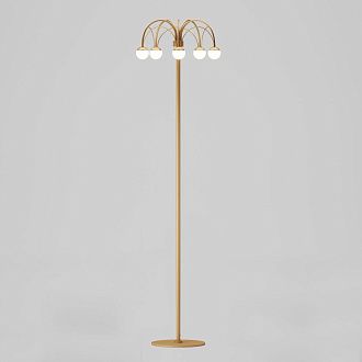 Торшер 156 см, 15W, 4000K, Eurosvet 90194, золото