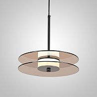 Подвесной светильник CINE B D28 12*33*33 см, 1*LED*10W, 3000, 4000, 5000K, ImperiumLoft cine01, Чёрный