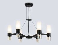 Подвесная люстра **22,5-108 см, 6*E14*40W, K, Ambrella Light High Light LH55104, черный