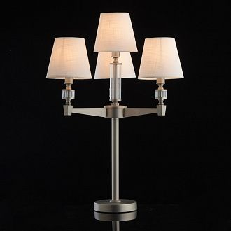Настольная лампа MW-Light Дэль Рей 8 700033004 матовый никель
