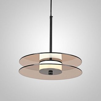 Подвесной светильник CINE B D28 12*33*33 см, 1*LED*10W, 3000, 4000, 5000K, ImperiumLoft cine01, Чёрный