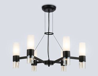 Подвесная люстра **22,5-108 см, 6*E14*40W, K, Ambrella Light High Light LH55104, черный