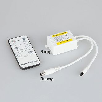 Контроллер для монохромных светодиодных лент С ПДУ (ИК) IP20 Elektrostandard LSC 003 12V