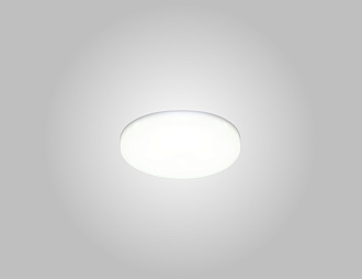 Светильник встроенный 10 см, 1*10W, 4000К, Crystal Lux CLT 500C100 WH Белый