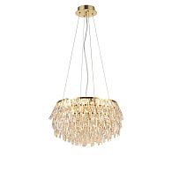 Люстра Ø500 x H270(1200), мм, 10*40W (400W), H GOLD (Золото) NewRgy NWK133-ф500*H270(1200) H GOLD