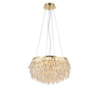 Люстра Ø500 x H270(1200), мм, 10*40W (400W), H GOLD (Золото) NewRgy NWK133-ф500*H270(1200) H GOLD