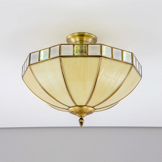 Потолочная люстра Citilux Шербург-1 CL440141, диаметр  46 см, бронза