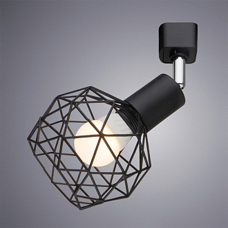 Трековый светильник Arte Lamp A6141PL-1BK, черный, 21x12x12см, E14, max 40Вт