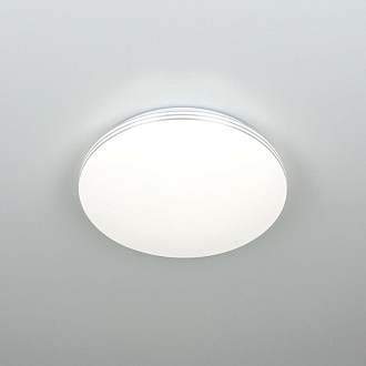 Светильник 28 см, 24W, 3000K-4000K-5500K Citilux Симпла CL71424SV белый