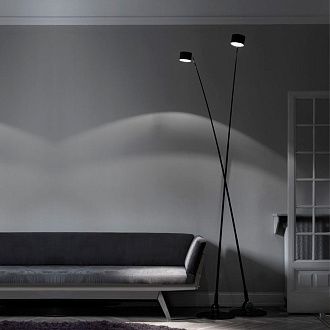 Торшер *40*230 см, 1*LED*15W, 3000K, Loft It Sampei 10374/2300, Черный