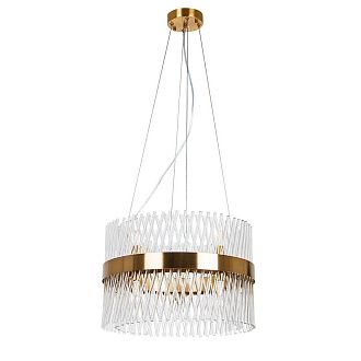 Люстра **29-109 см, 10*G9*40W, Arte Lamp Acapulco A1073LM-10PB, Полированная медь