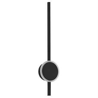 Настенный светодиодный светильник 14*62 см, 17W, 3000-4000-5500K Citilux CL203311 Стиг Черный