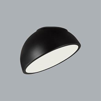 Потолочный светильник *20*10 см, LED 1*11W, 4000 К, Sonex Pluto Black 7658/11L, белый/черный