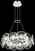 Светильник подвесной Wertmark Helena WE453.18.103, 60*60 см, хром