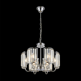 Люстра подвесная Citilux Грета CL333161, хром, диаметр 43 см