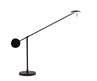 Настольная лампа 50 см, 6W, 3000K, Kink Light 09440-T,19(3000K), черный