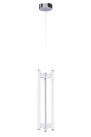 Люстра Ø150 x H500(1500), мм, 22W 4000K, CHROME (Хром) NewRgy 2312M-DW CHROME