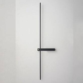 Настенный светильник 99 см, 9W, 3000-6000K, Crystal Lux CLT 077W1000 BL, черный