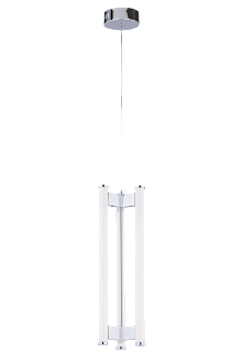 Люстра Ø150 x H500(1500), мм, 22W 4000K, CHROME (Хром) NewRgy 2312M-DW CHROME