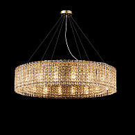 Люстра Ø1000 x H210 (1000), мм, 18*40W (720W), H GOLD (Золото) NewRgy NW039-ф1000*H210 H GOLD