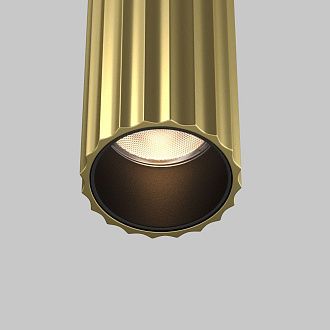 Бра 6,3-49 см, LED*24W, 2700K, Maytoni Calipso 36° C082WL-24W2.7K-BS, Латунь
