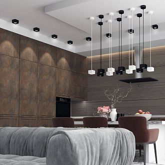 Светильник 9,7*9,7 см, LED 12W, 4000K Novotech OVER NT21 000 PATERA 358654