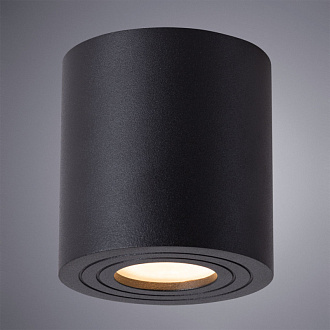 Светильник 9*9 см, GU10 35W, Arte Lamp Galopin A1460PL-1BK черный