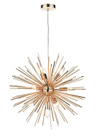 Подвесной светильник  60*150 см, 10*E14 золото Vele Luce Brina VL5674P10