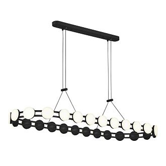 Подвесная люстра 110*42*120 см, 1*LED*50W, 4000K, ST-Luce Monro SL6610.403.26, черный