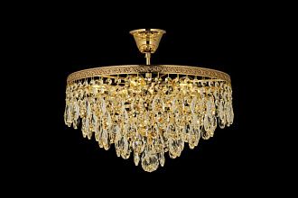 Люстра потолочная *38*32 см, 5*E27*60W, Arti Lampadari Castellana Gold Castellana E 1.3.38.601 G, Золото