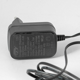 Торшер 35 см, LED 9W,  4000 K,  Lussole MURRIETA LSP-0910 черный