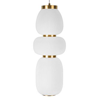 Подвесной светильник *23*-62,5 см, 1*LED*30W, 4000K, LOFT IT Duff 10422/C, бронзовый