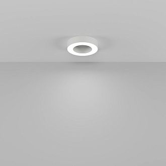 Потолочный светильник 30*6 см, *LED*24W, 4000K, Maytoni Lua C093CL-24W4K-W, Белый