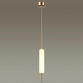 Светильник подвесной Odeon Light Reeds 4794/12L, 12W LED, 4000K, бронза