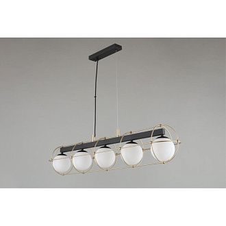 Подвесная люстра 100*20*50-120 см Aployt Mahot APL.317.03.05,