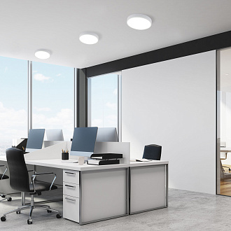 Светильник 27 см, 24W, 4200K DLR034 Elektrostandard белый