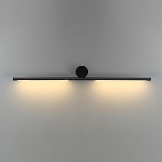 Бра 74*5*- см, 2*LED*14W, 3000K, Odeon Light Teo 7103/14WL, черный