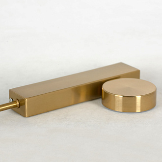 Бра настенное 8*13*40/140 см, 1*LED*5W 4000K Lussole Bridgeport LSP-7045 бронзовый