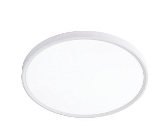 Потолочный светильник 40 см, 32W, 3000-6000K, Kink Light Медина 05640,01, белый