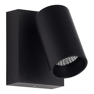 Светильник настенный 9,6*8,2*11 см, *LED*9W, 3000K, ST-Luce Deck SL9515.401.01, черный