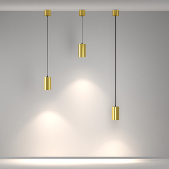 Подвесной светильник 8 см, 20W, 4000K, 50°, Maytoni P100PL-20W4K-BS, латунь