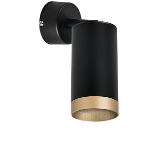 Комплект со светильником Rullo 6 см, 1*GU10*7W, Черный Lightstar Rullo RB43740