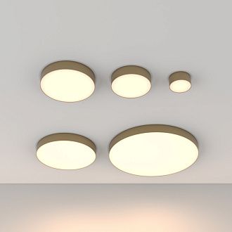 Cветильник 60 см, 96W, 3000K Maytoni Technical Zon C032CL-L96MG3K, золото
