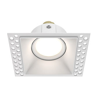 Светильник 11/8*8 см, GU10, IP20 Maytoni Technical DL042-01-SQ-W, белый, вр 8 см