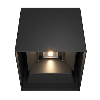 Светодиодный светильник 15 см, 20W, 3000K, Maytoni Fulton O572WL-L20B3K, черный