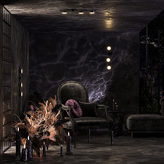 Светильник 27 см, 14W, 3000K, Freya Etro FR6141PL-L14B, черный