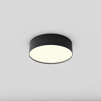 Потолочный светильник 22*6 см, LED 24W 3000K Maytoni Technical Zon C032CL-24W3K-RD-B черный