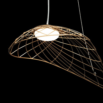 Светильник 57 см, 8W, 3000K, Loft It 10127/590 Gold, золото
